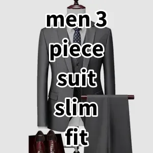 2024 Top5 Best-selling men 3 piece suit slim fit