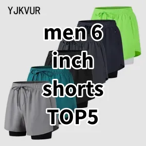 2024 Top5 Best-selling men 6 inch shorts