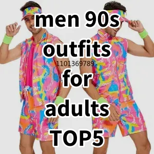 2024 Top5 Best-selling men 90s outfits for adults