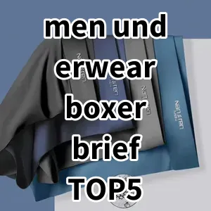 Top5 Best-selling men underwear boxer brief