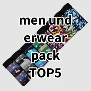 Top5 Best-selling men underwear pack