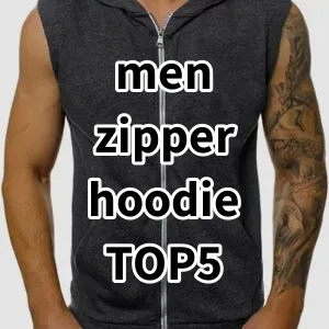 2024 Top5 Best-selling men zipper hoodie