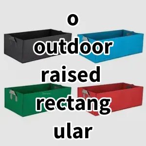 Top5 Best-selling o outdoor raised rectangular pots