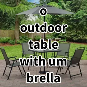 Top5 Best-selling o outdoor table with umbrella