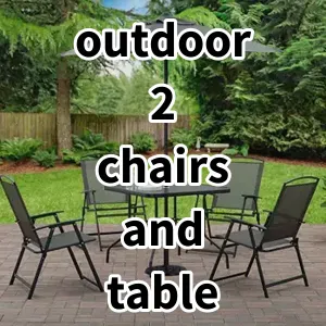 Top5 Best-selling outdoor 2 chairs and table set