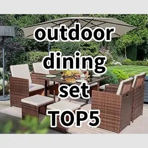 Top5 Best-selling outdoor dining set