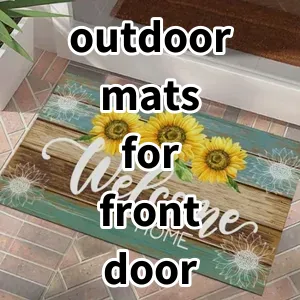 Top5 Best-selling outdoor mats for front door