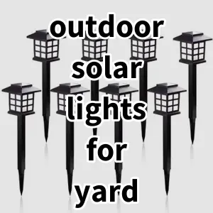 Top5 Best-selling outdoor solar lights for yard