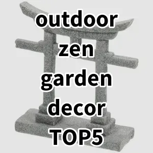 Top5 Best-selling outdoor zen garden decor