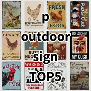 Top5 Best-selling p outdoor sign