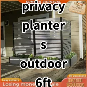 Top5 Best-selling privacy planters outdoor 6ft