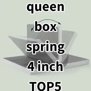 Top5 Best-selling queen box spring 4 inch