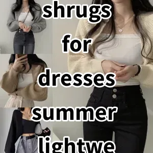 Top 5 Best-selling shrugs for dresses summer lightweight