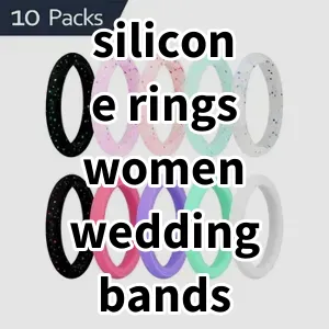 Top5 Best-selling silicone rings women wedding bands