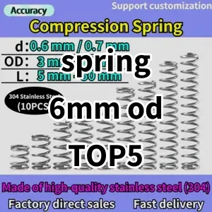 Top5 Best-selling spring 6mm od