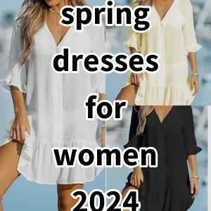 Top 5 Best-selling spring dresses for women 2024 trendy