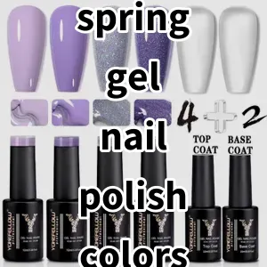 Top 5 Best-selling spring gel nail polish colors 2024