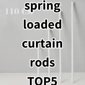 Top 5 Best-selling spring loaded curtain rods