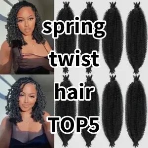 Top 5 Best-selling spring twist hair