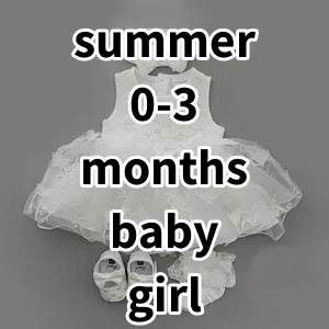 Top 5 Best-selling summer 0-3 months baby girl clothes