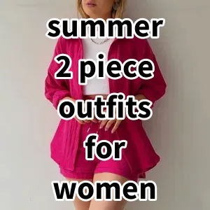 Top 5 Best-selling summer 2 piece outfits for women 2024