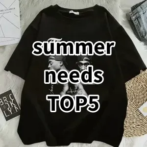 Top 5 Best-selling summer needs