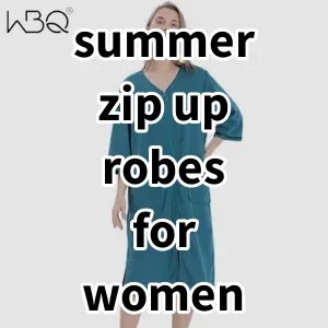 Top 5 Best-selling summer zip up robes for women