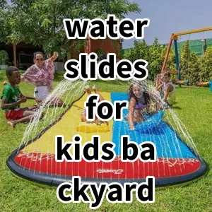 Top 5 Best-selling water slides for kids backyard