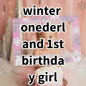 Top 5 Best-selling winter onederland 1st birthday girl