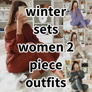 Top 5 Best-selling winter sets women 2 piece outfits