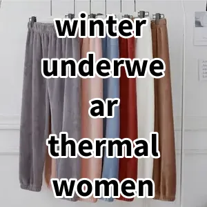 Top 5 Best-selling winter underwear thermal women