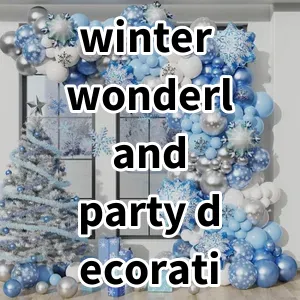 Top 5 Best-selling winter wonderland party decorations