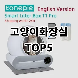 2024 고양이화장실 추천 Top5