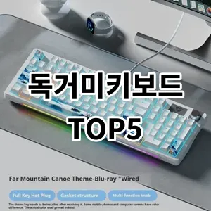 2024 독거미키보드 추천 Top5