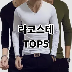 2024 라코스테 추천 Top5