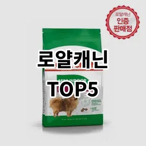 2024 로얄캐닌 추천 Top5