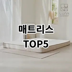 2024 매트리스 추천 Top5