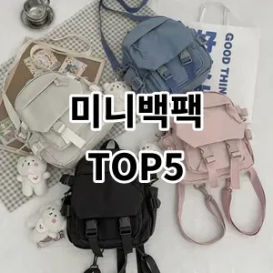 2024 미니백팩 추천 Top5