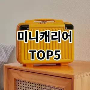 2024 미니캐리어 추천 Top5