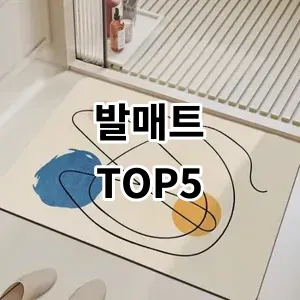 2024 발매트 추천 Top5