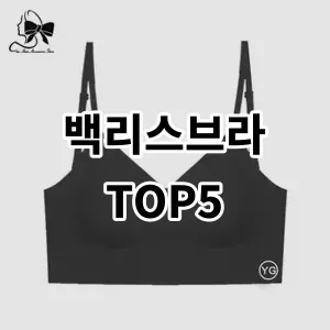 2024 백리스브라 추천 Top5