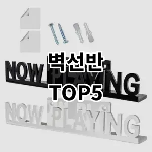 2024 벽선반 추천 Top5