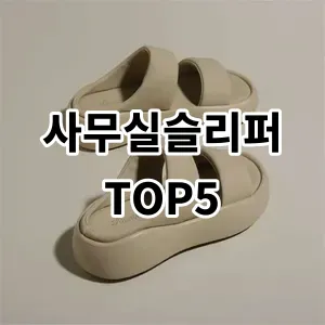 2024 사무실슬리퍼 추천 Top5