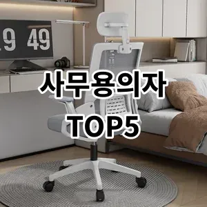 2024 사무용의자 추천 Top5