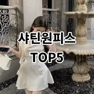 2024 샤틴원피스 추천 Top5