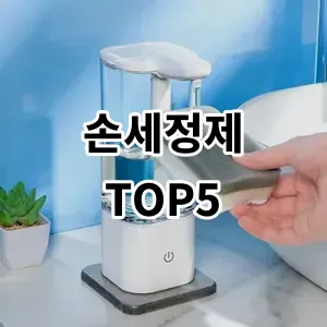 2024 손세정제 추천 Top5