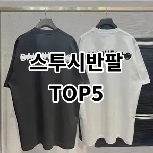 2024 스투시반팔 추천 Top5