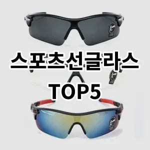 2024 스포츠선글라스 추천 Top5