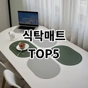 2024 식탁매트 추천 Top5