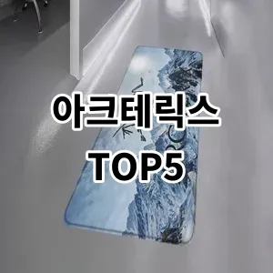 2024 아크테릭스 추천 Top5